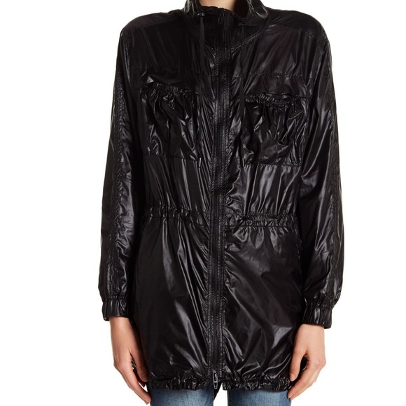 💕HP💕Blank NYC black windbreaker rain jacket - Picture 3 of 12